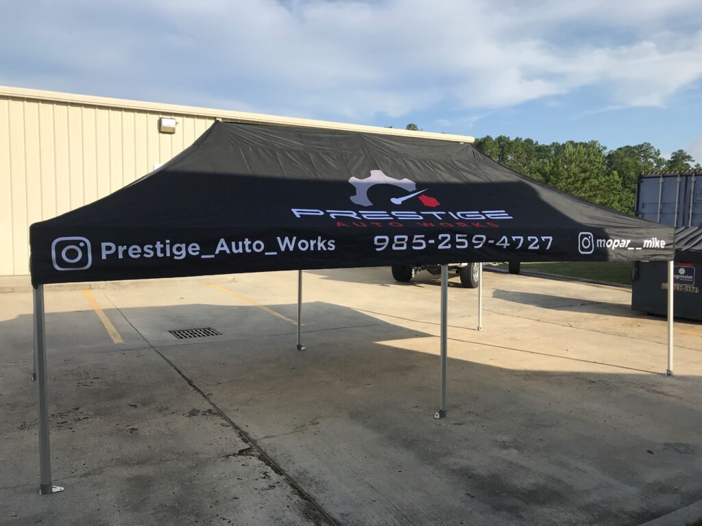 Tent Canopy EZ UP Prestige Auto Works